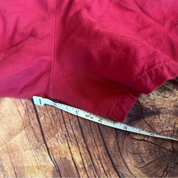 Red Madewell Linen Shorts Size M - Picture 5 of 6